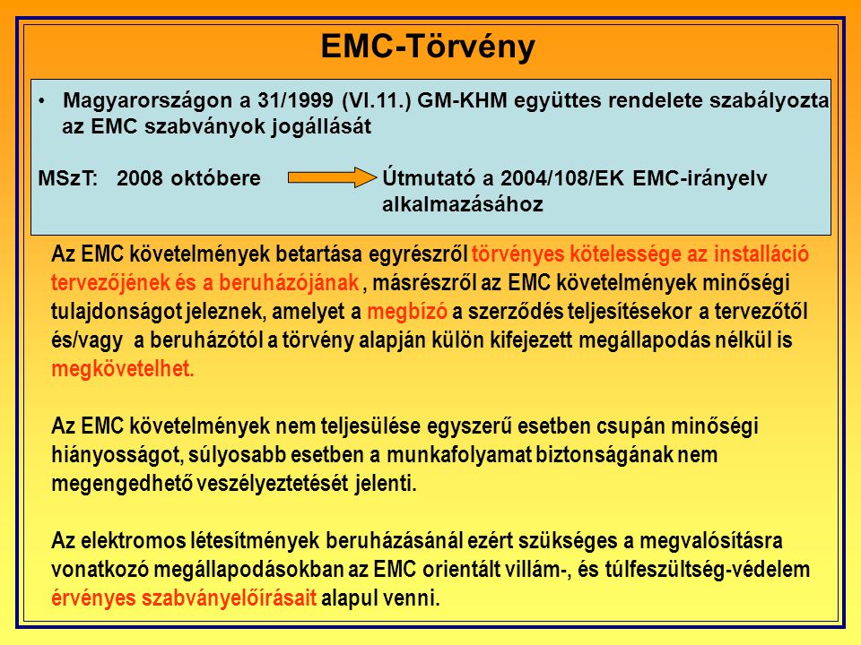EMC-Törvény