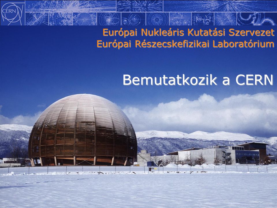 Európai Nukleáris Kutatási Szervezet Európai Részecskefizikai Laboratórium