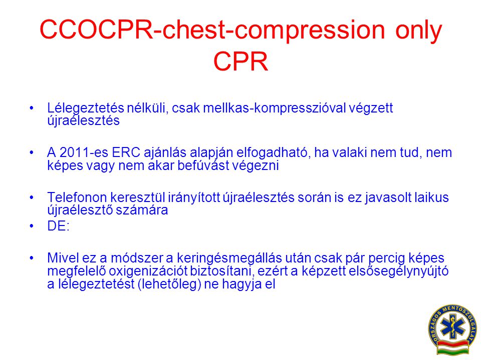 CCOCPR-chest-compression only CPR