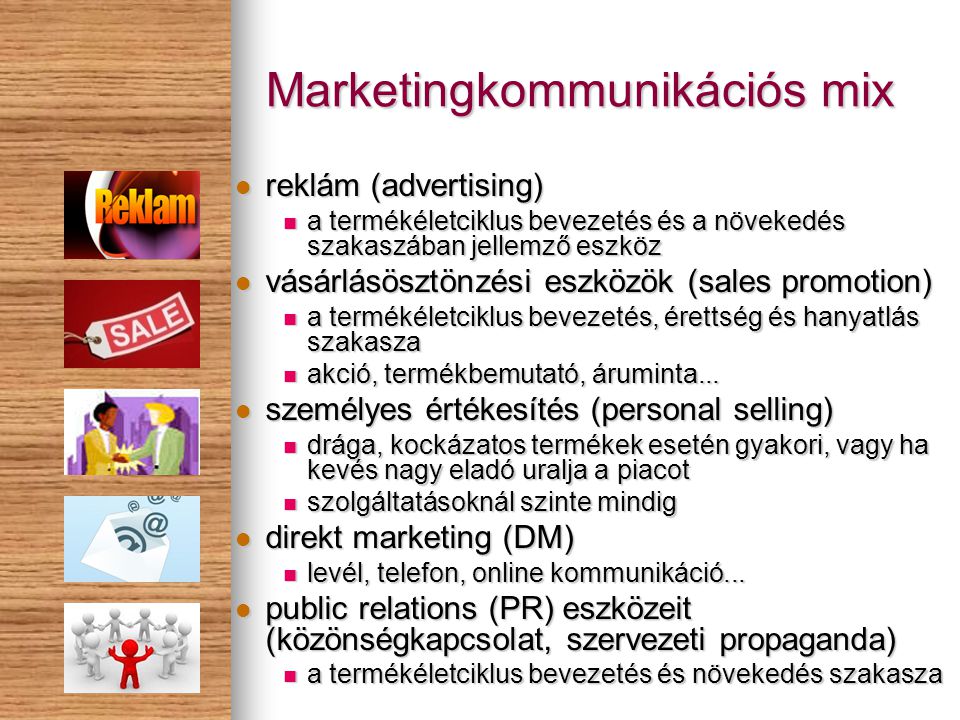 Marketingkommunikációs mix