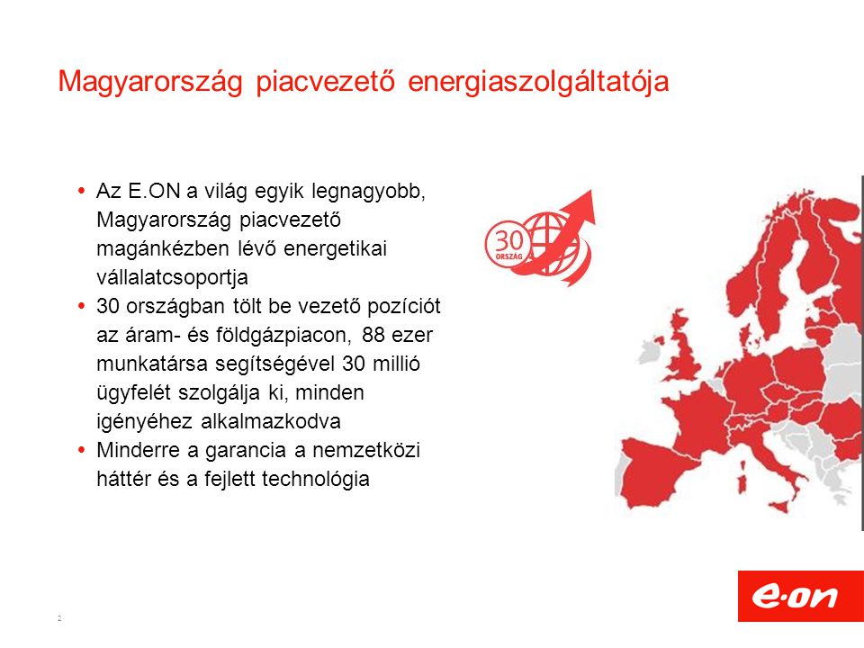 Magyarország piacvezető energiaszolgáltatója