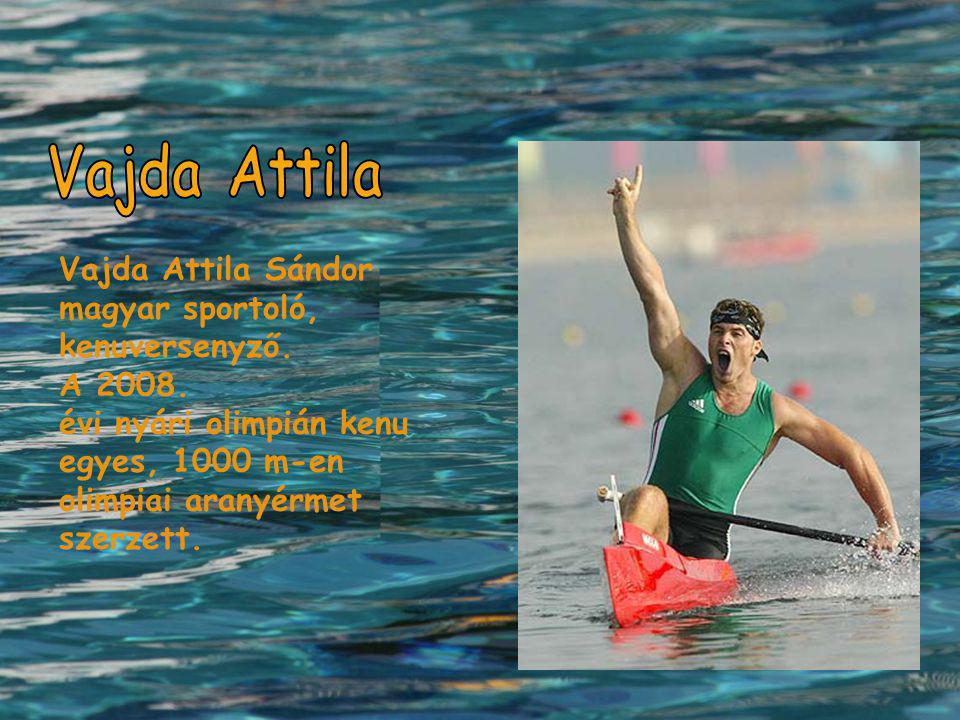 Vajda Attila Vajda Attila Sándor magyar sportoló, kenuversenyző.