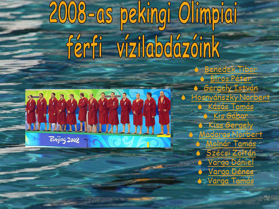 2008-as pekingi Olimpiai férfi vízilabdázóink