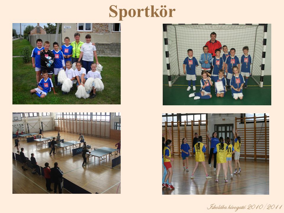 Sportkör Iskolába hívogató 2010/2011