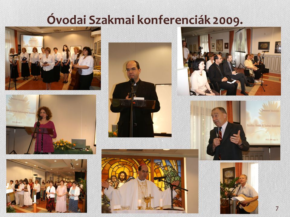 Óvodai Szakmai konferenciák 2009.