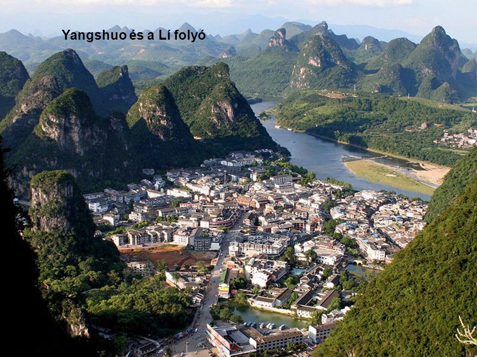 Yangshuo és a Lí folyó