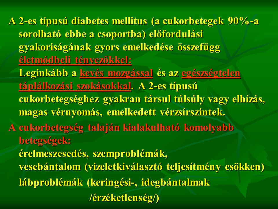 magas vérnyomás diabetes mellitus elhízás)