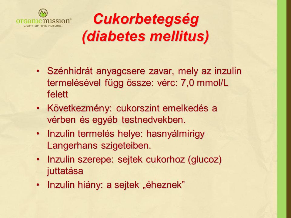 a diabetes mellitus 2 típusú kezelés gyömbér