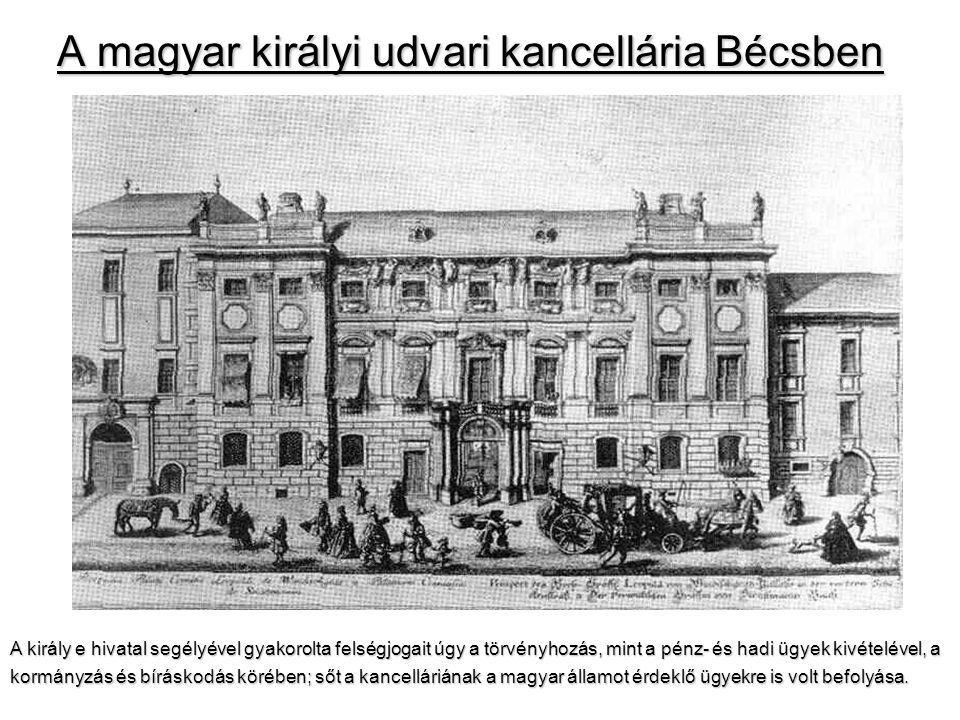A magyar királyi udvari kancellária Bécsben