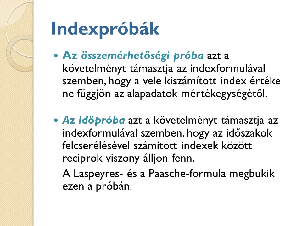 Indexpróbák