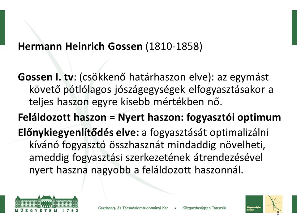 Hermann Heinrich Gossen ( )