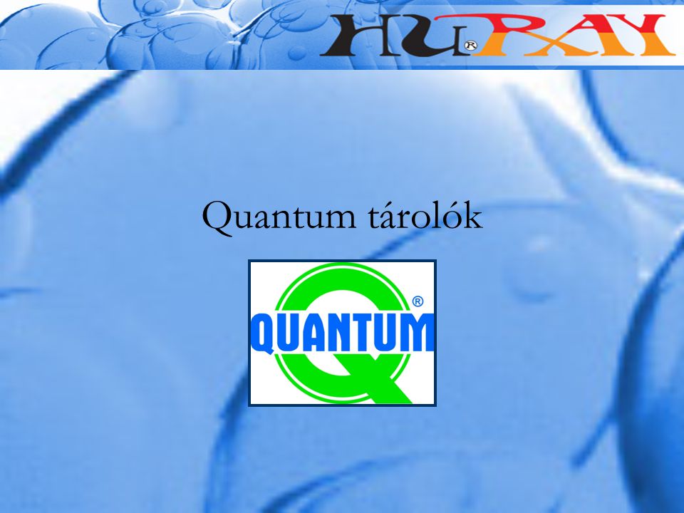 Quantum tárolók