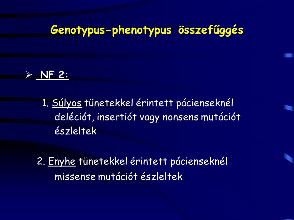 Genotypus-phenotypus összefűggés