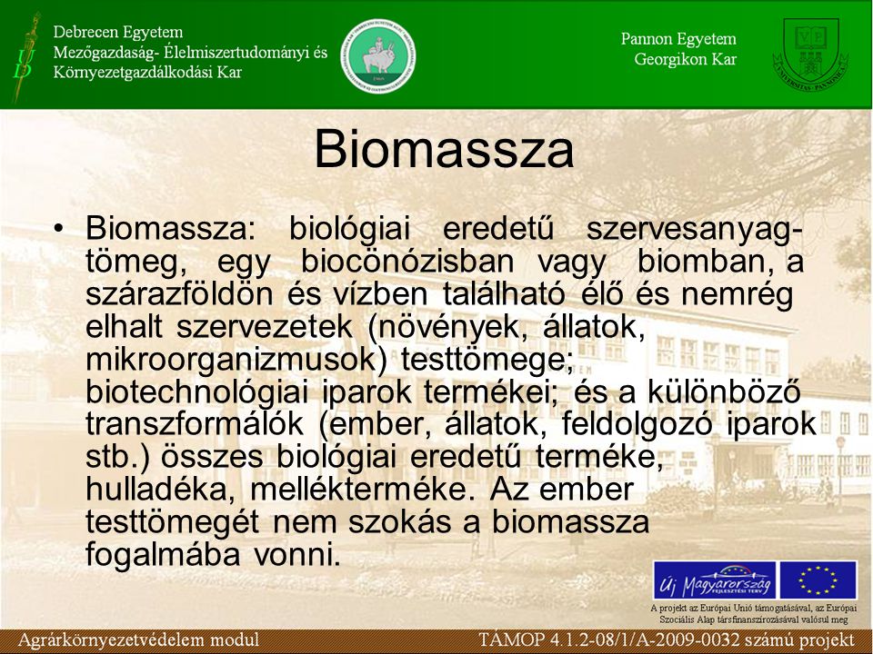Biomassza