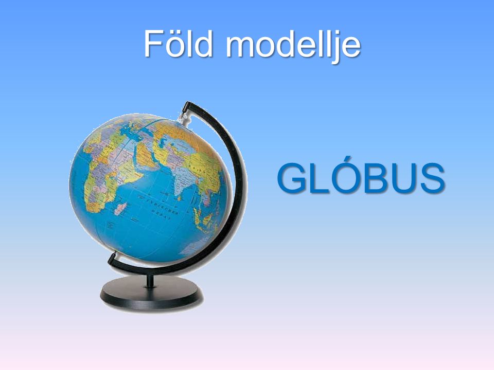 Föld modellje GLÓBUS