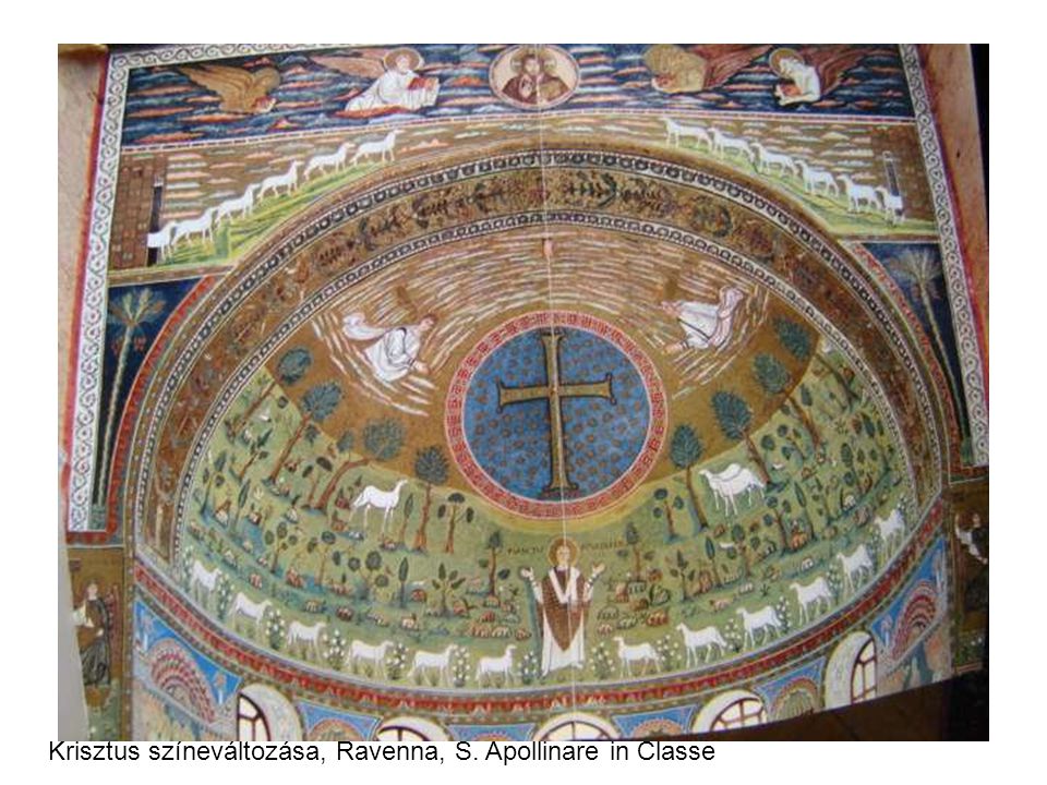 Krisztus színeváltozása, Ravenna, S. Apollinare in Classe