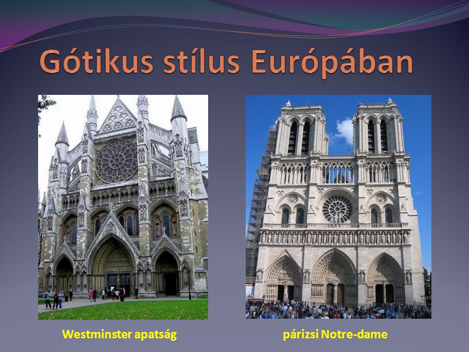 Gótikus stílus Európában