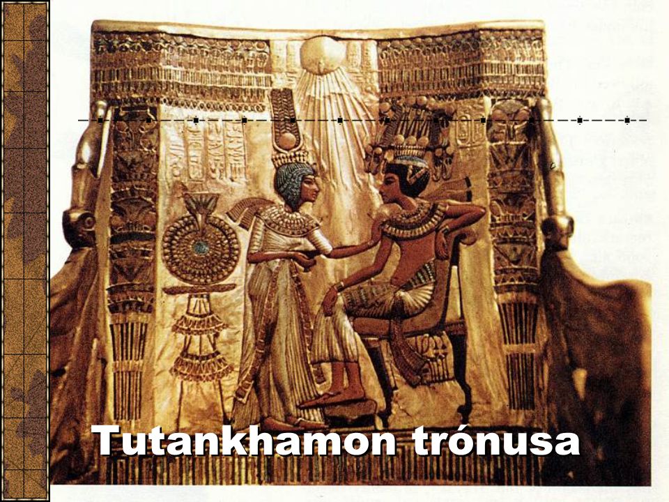 Tutankhamon trónusa