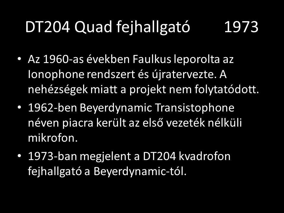 DT204 Quad fejhallgató 1973