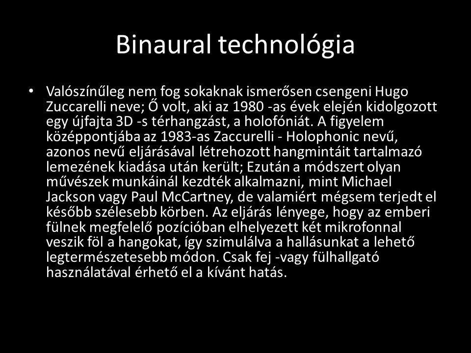 Binaural technológia