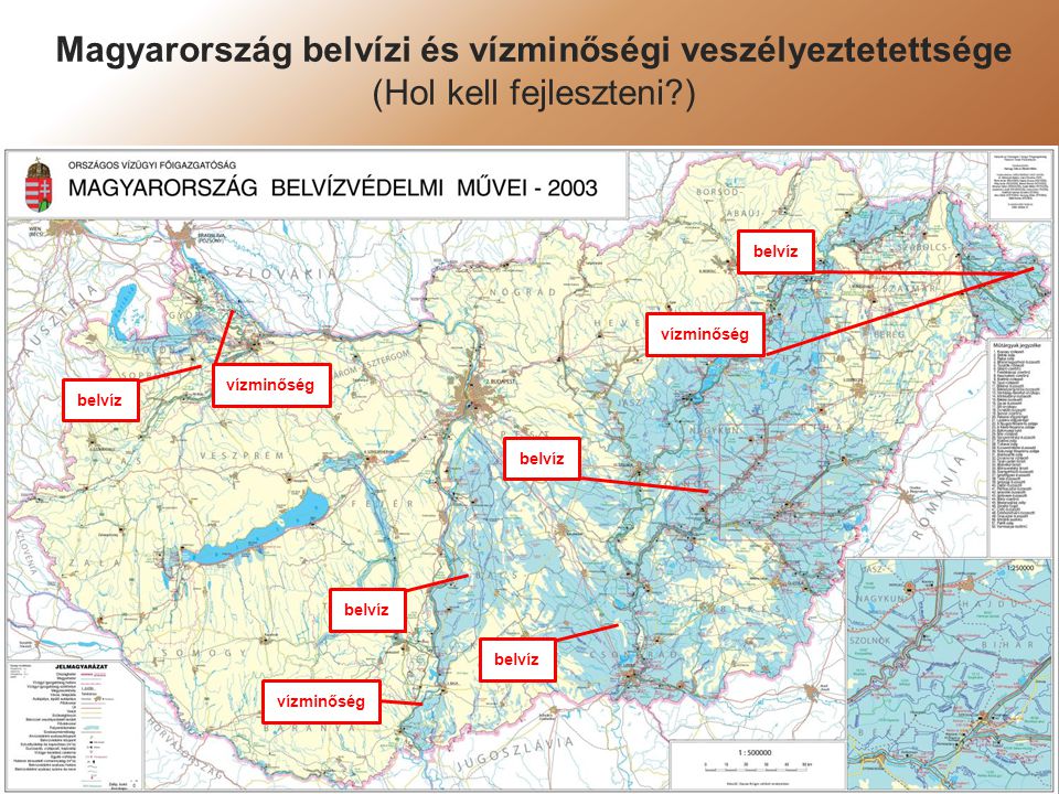 Magyarország belvízi és vízminőségi veszélyeztetettsége