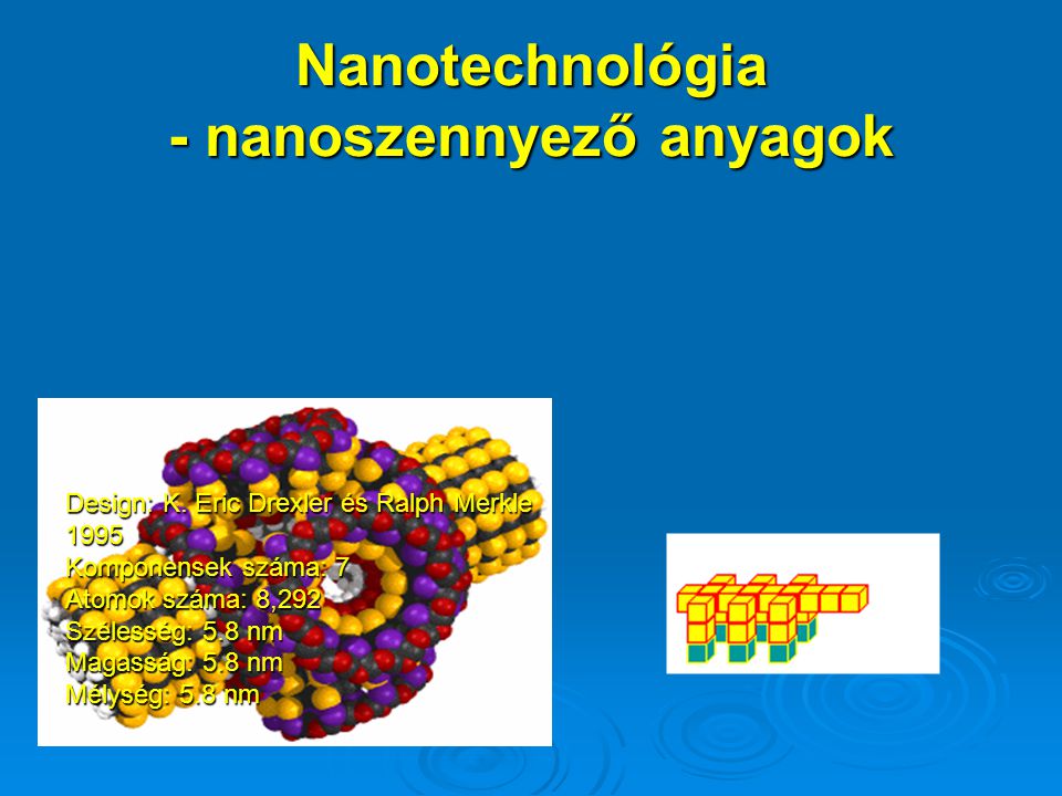 Nanotechnológia - nanoszennyező anyagok
