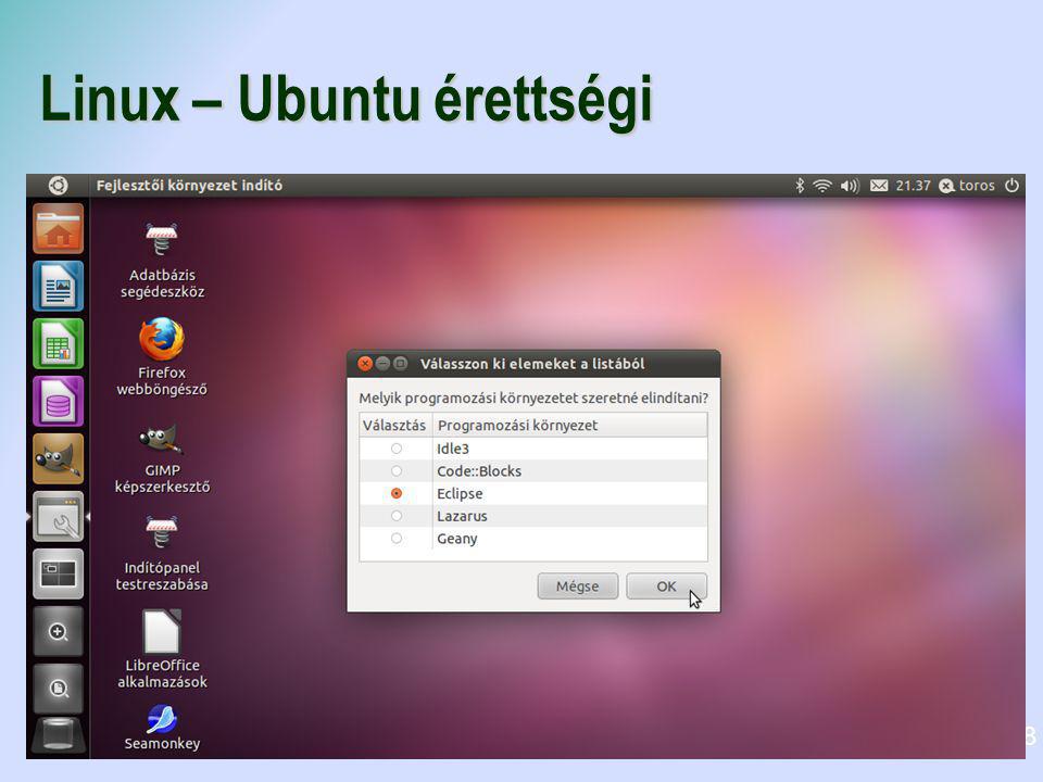 Linux – Ubuntu érettségi