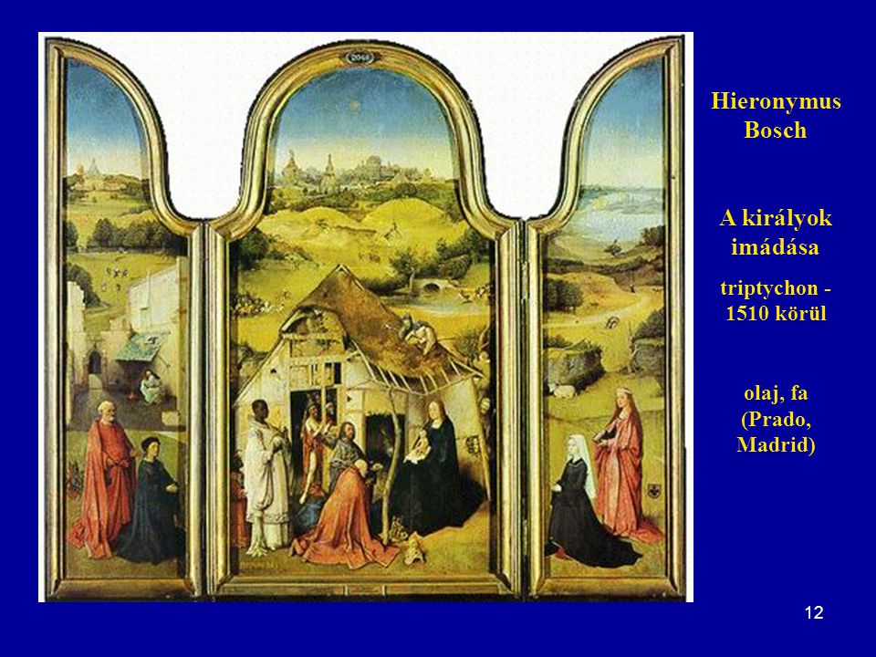 Hieronymus Bosch A királyok imádása