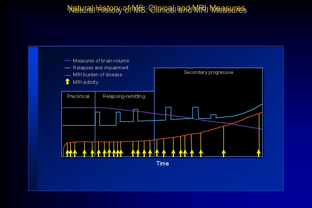 Natural History of MS: Clinical and MRI Measures