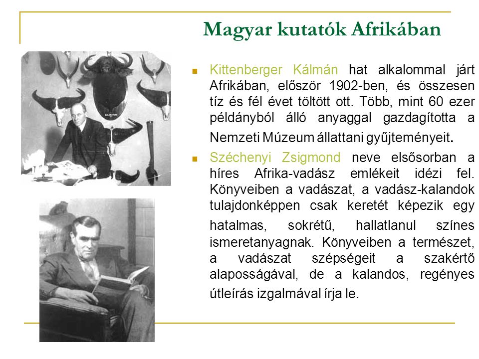 Magyar kutatók Afrikában