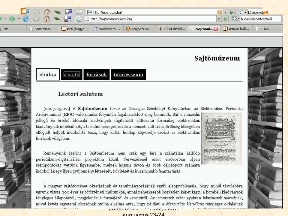 Elektronikus Periodika Archívum és Adatbázis