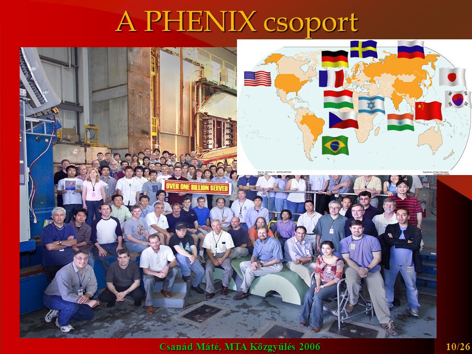 A PHENIX csoport