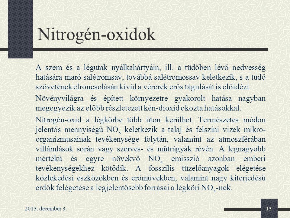 Nitrogén-oxidok