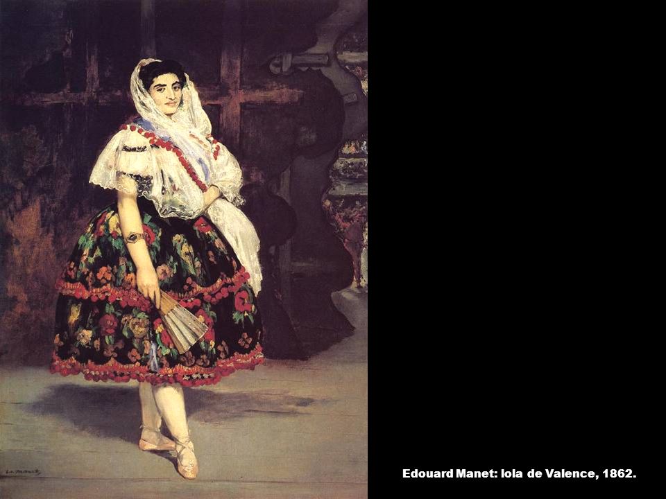 Edouard Manet: lola de Valence, 1862.