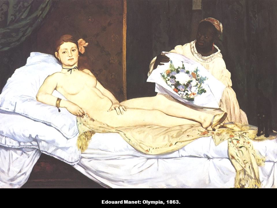 Edouard Manet: Olympia, 1863.