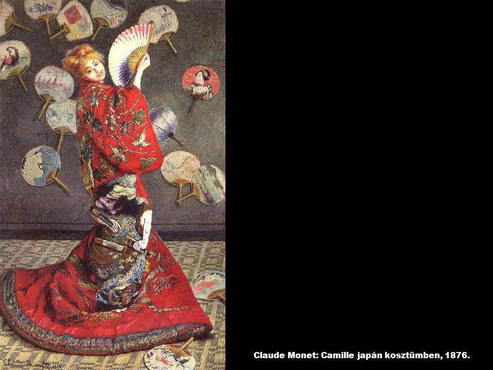 Claude Monet: Camille japán kosztümben, 1876.