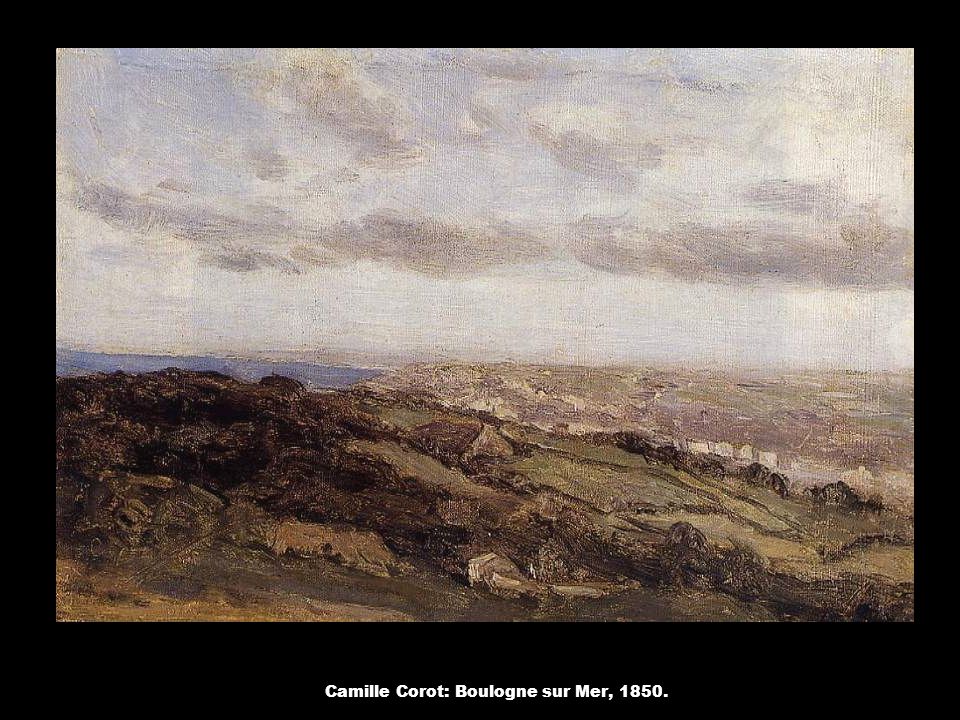 Camille Corot: Boulogne sur Mer, 1850.