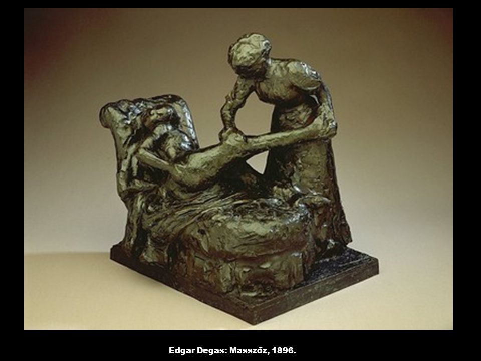 Edgar Degas: Masszőz, 1896.