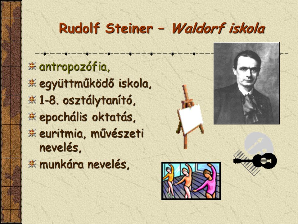 Rudolf Steiner – Waldorf iskola