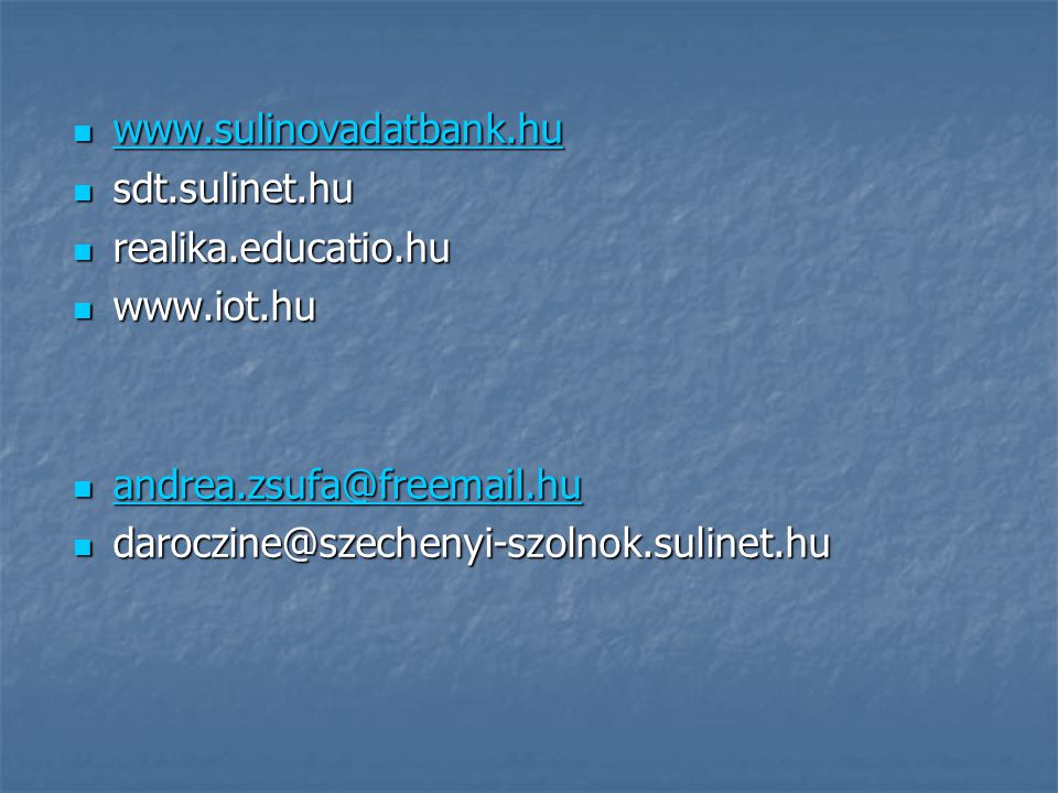 sdt.sulinet.hu. realika.educatio.hu.
