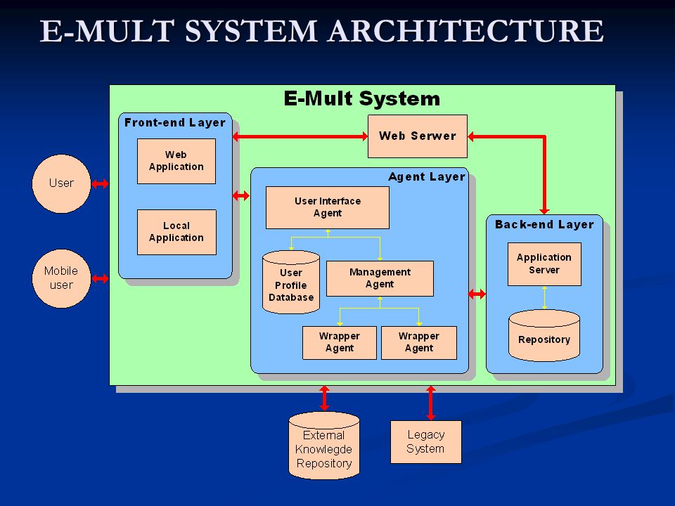 E-MULT SYSTEM ARCHITECTURE