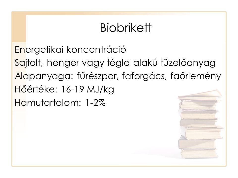 Biobrikett