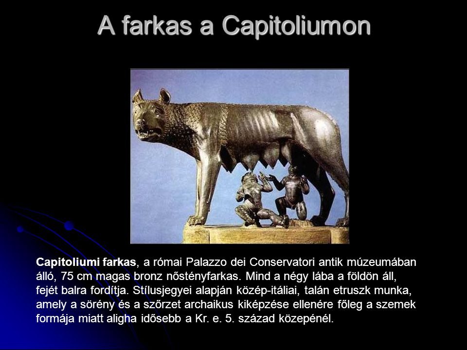 A farkas a Capitoliumon