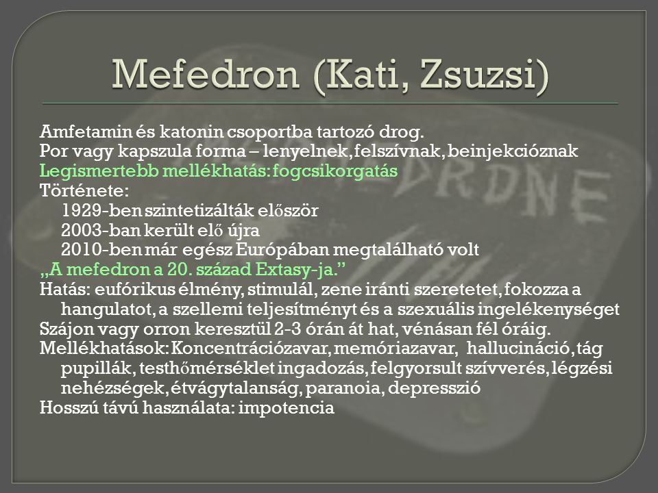 Mefedron (Kati, Zsuzsi)