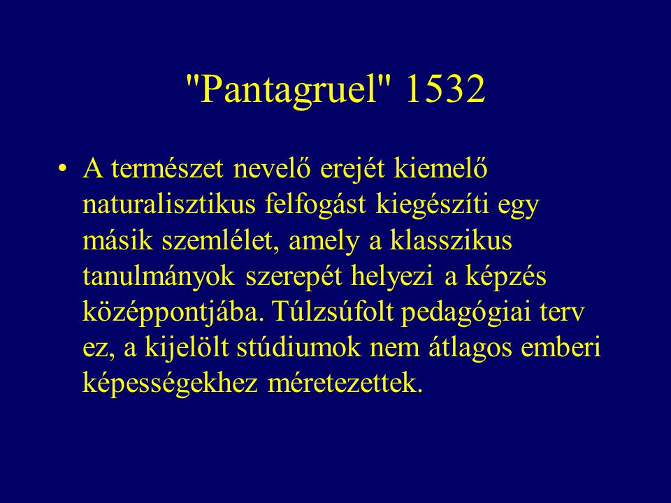 Pantagruel 1532