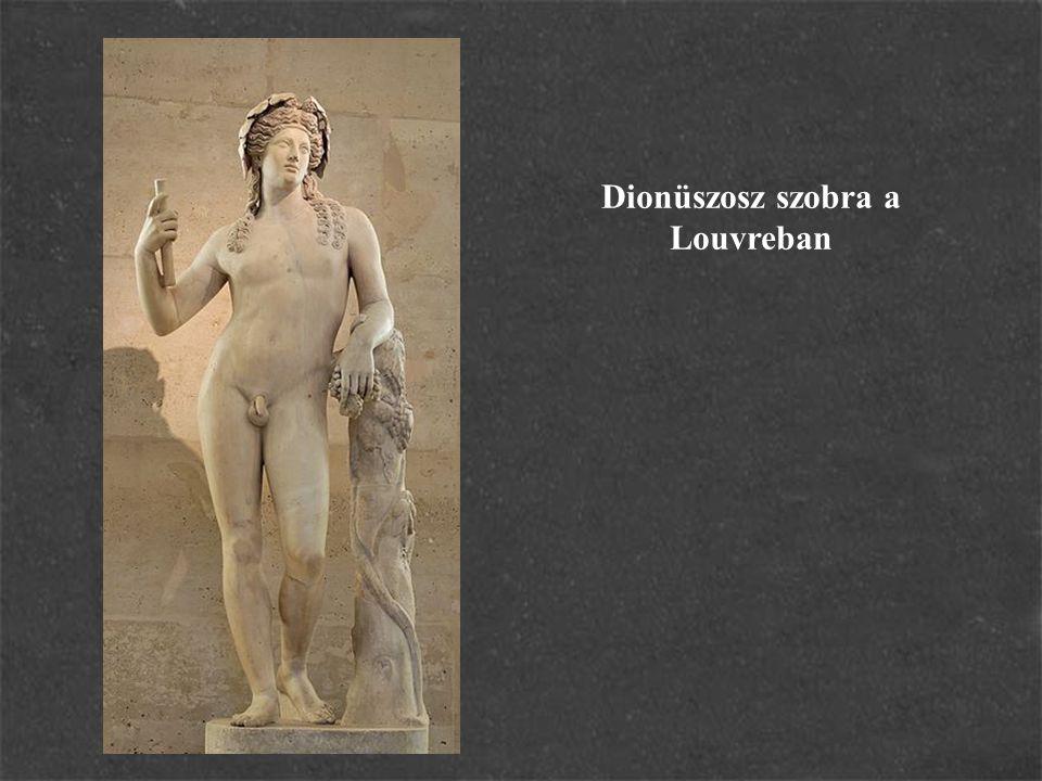 Dionüszosz szobra a Louvreban