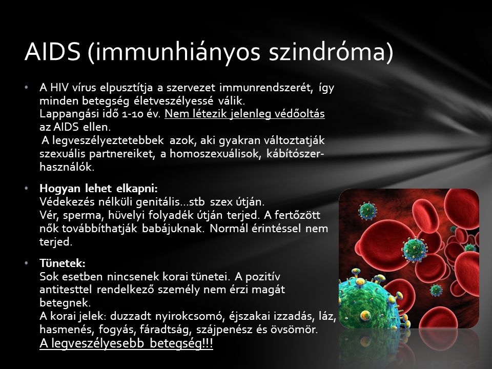 AIDS (immunhiányos szindróma)