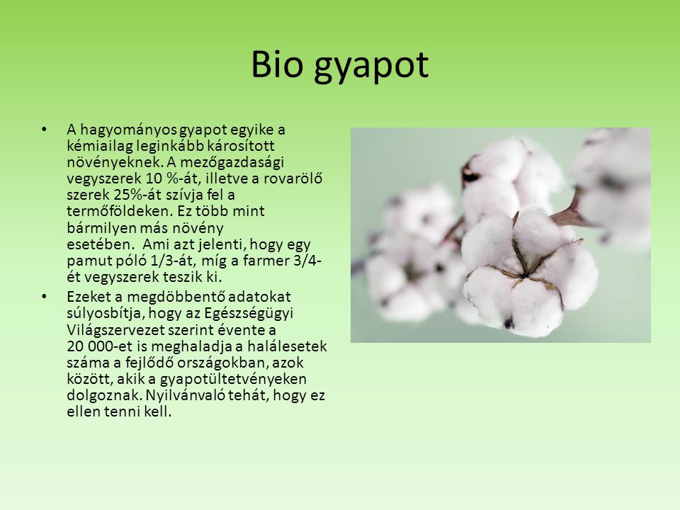 Bio gyapot