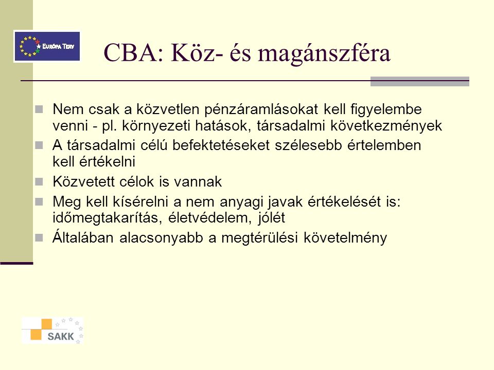 CBA: Köz- és magánszféra