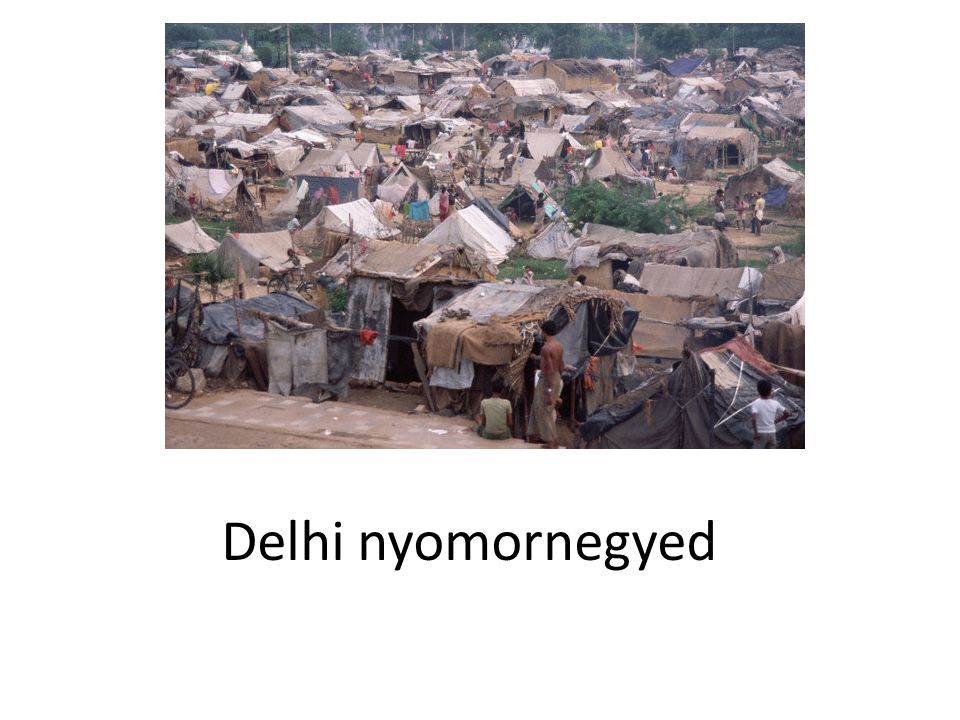 Delhi nyomornegyed